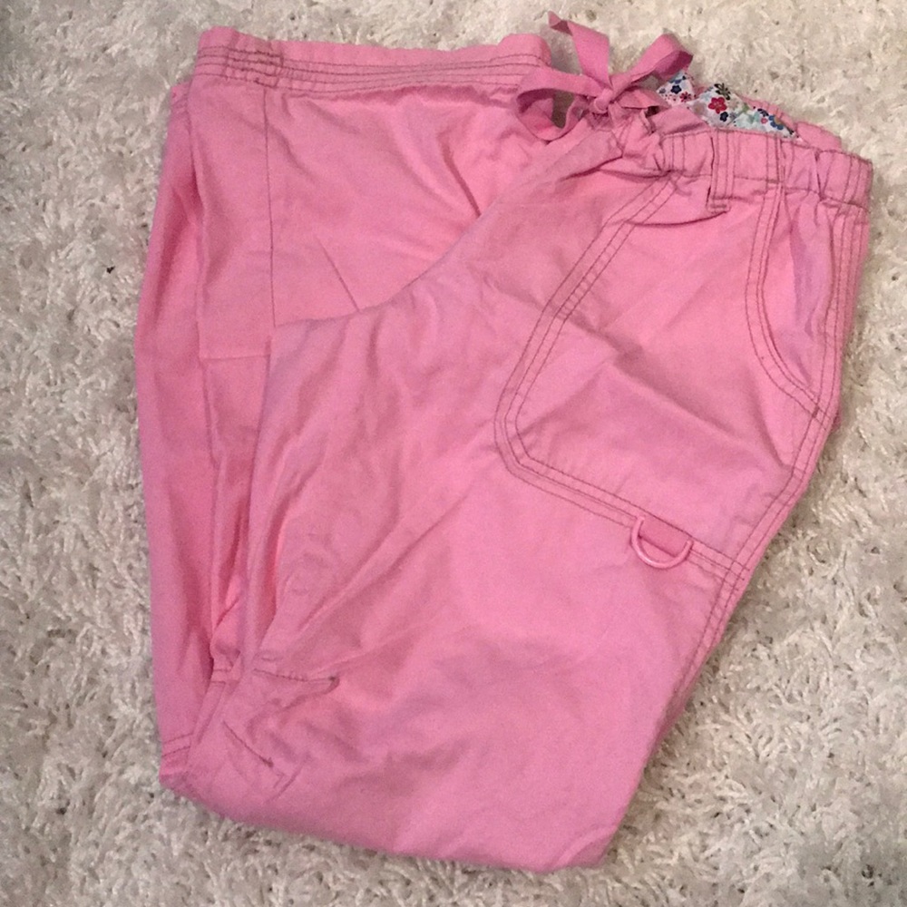 Koi 5-pocket cargo scrub pants